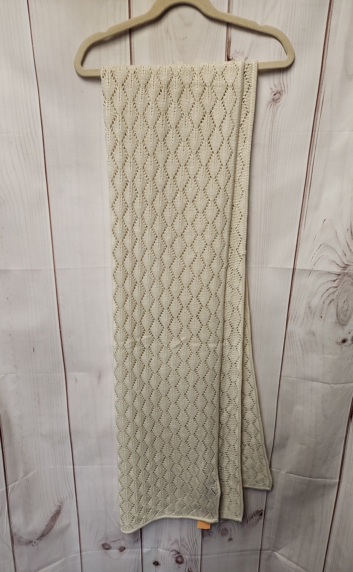 Cejon White Winter Scarf