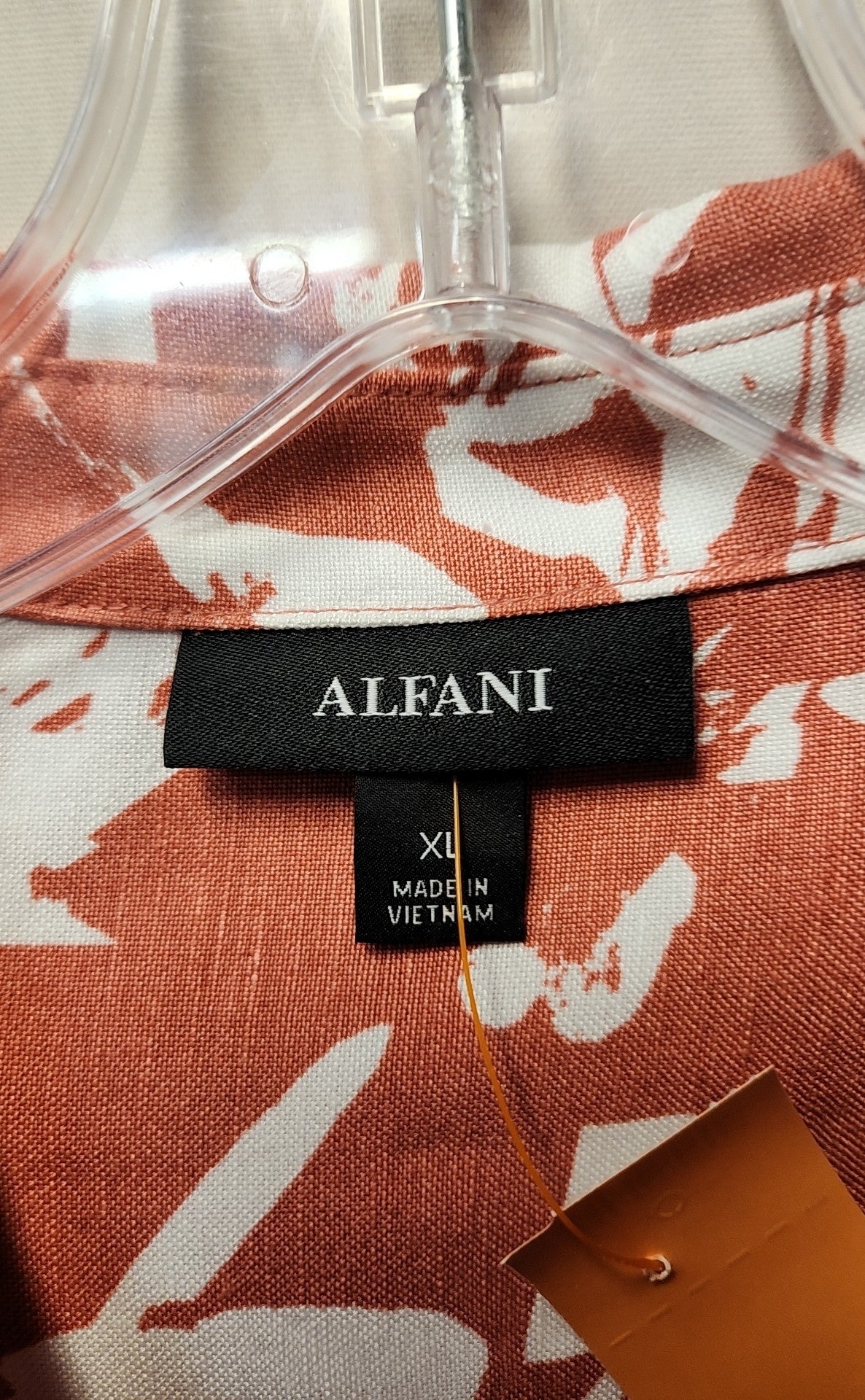 Alfani Women's Size XL Red Long Sleeve Top