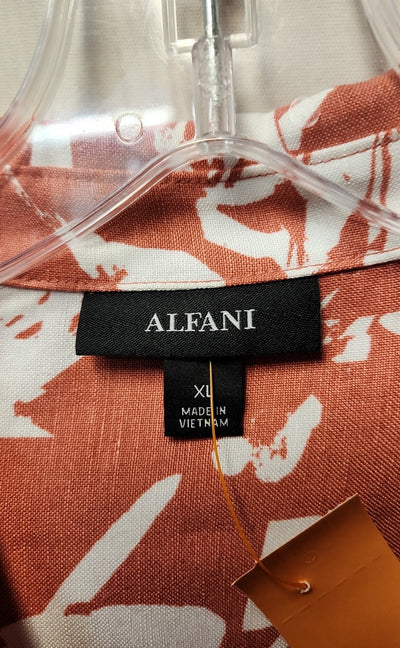 Alfani Women's Size XL Red Long Sleeve Top