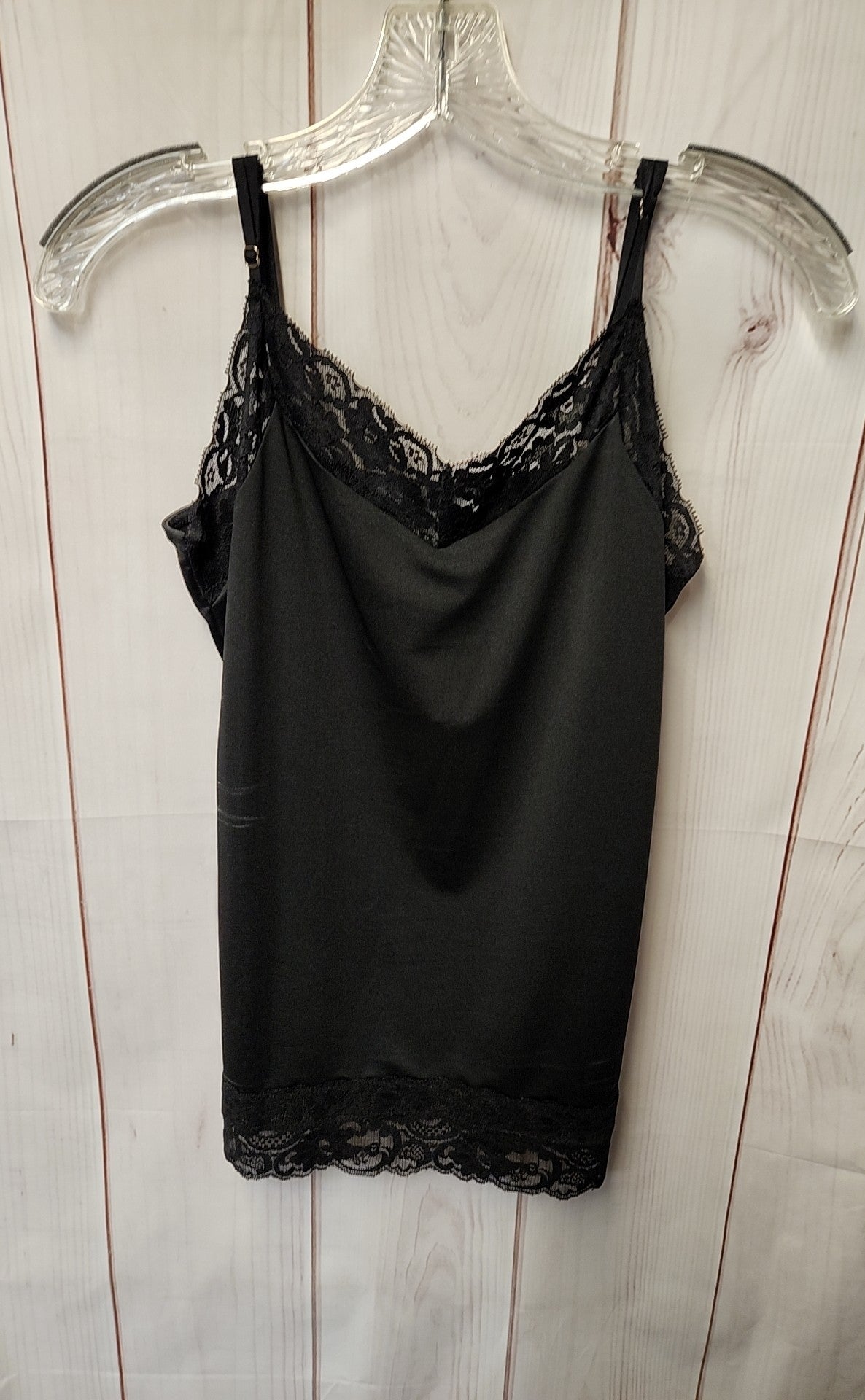 White House Black Market Women's Size M Black Sleeveless Top