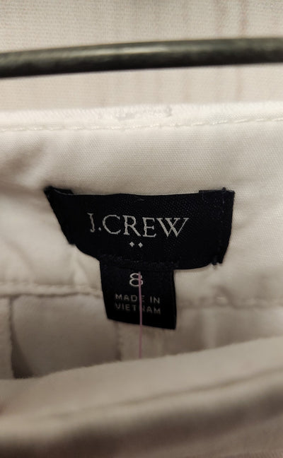 J Crew Women's Size 8 White Shorts