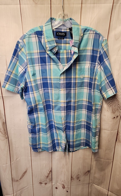 Chaps Men's Size L Blue Shirt