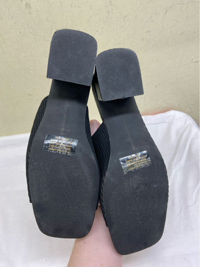 French Connection Women's Size 7-1/2 Black Sandals
