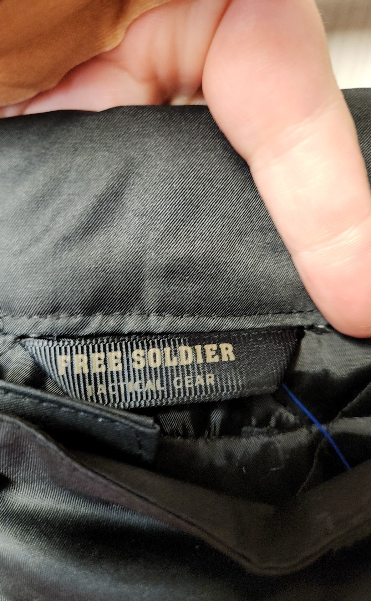 NWT Free Soldier Men's Size M Black Thermal Insulated Ski Pants