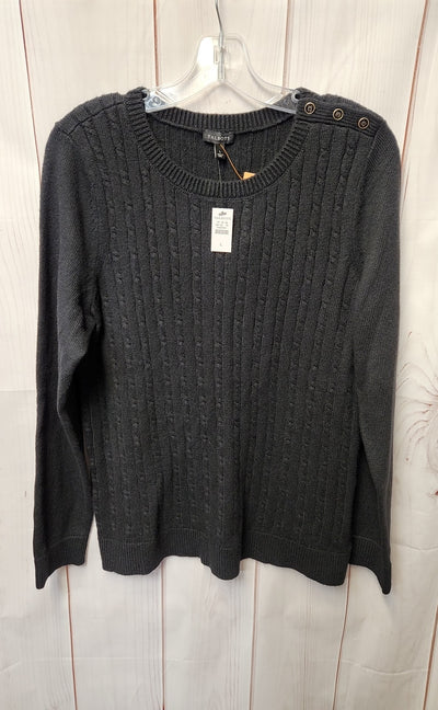 NWT Talbots Women's Size L Black Sweater