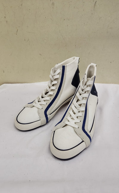 NWT Zara Women's Size 41 = 10-1/2 White Sneakers Shoes