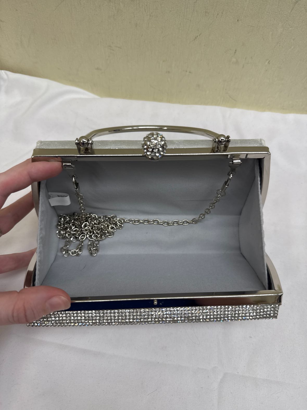 Silver Clutch