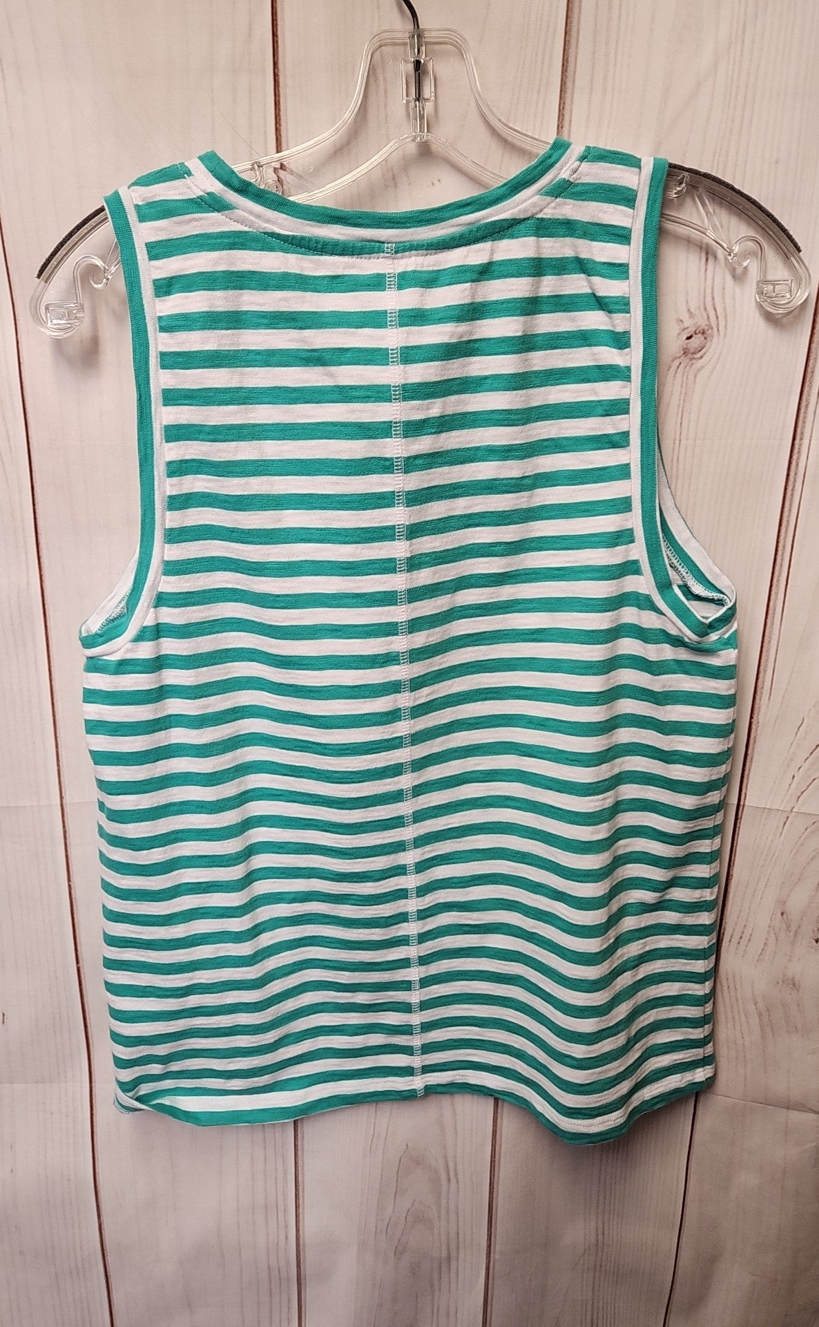 J Crew Women's Size M Green Sleeveless Top