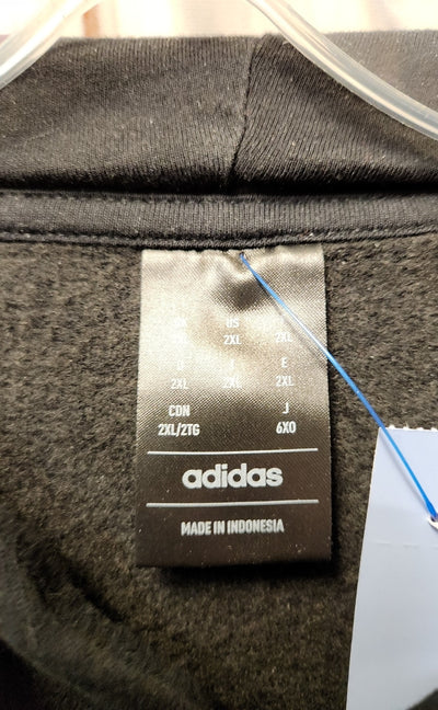 Adidas Men's Size 2X Black Sweatshirt