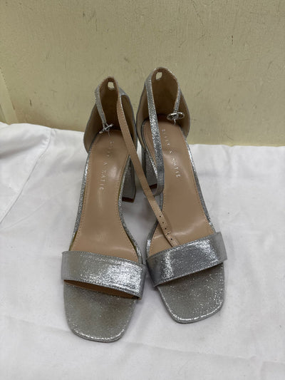 Kelly & Katie Women's Size 9 Silver Sandals Shoes