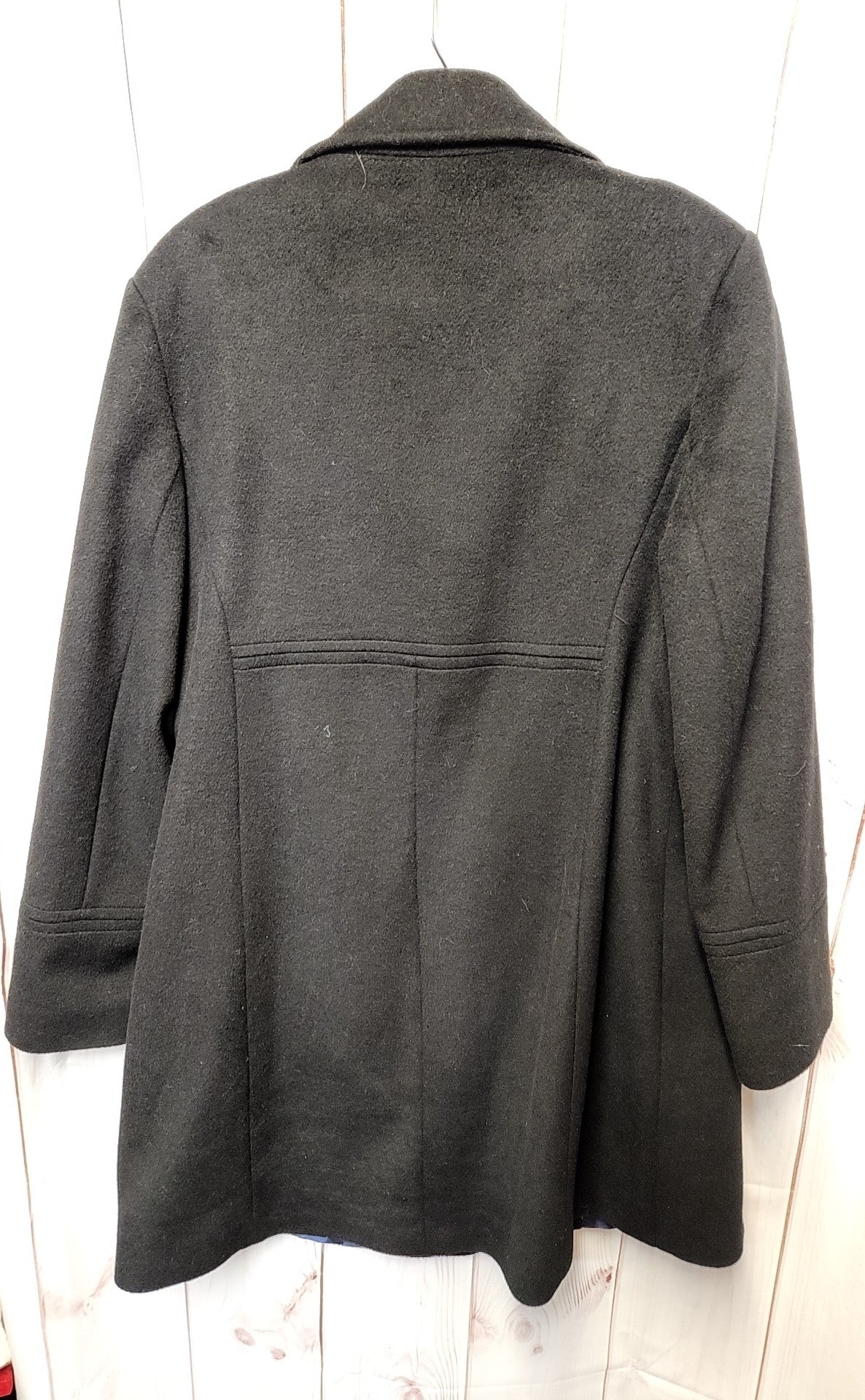 Larry Levine Women's Size 12 Black Coat