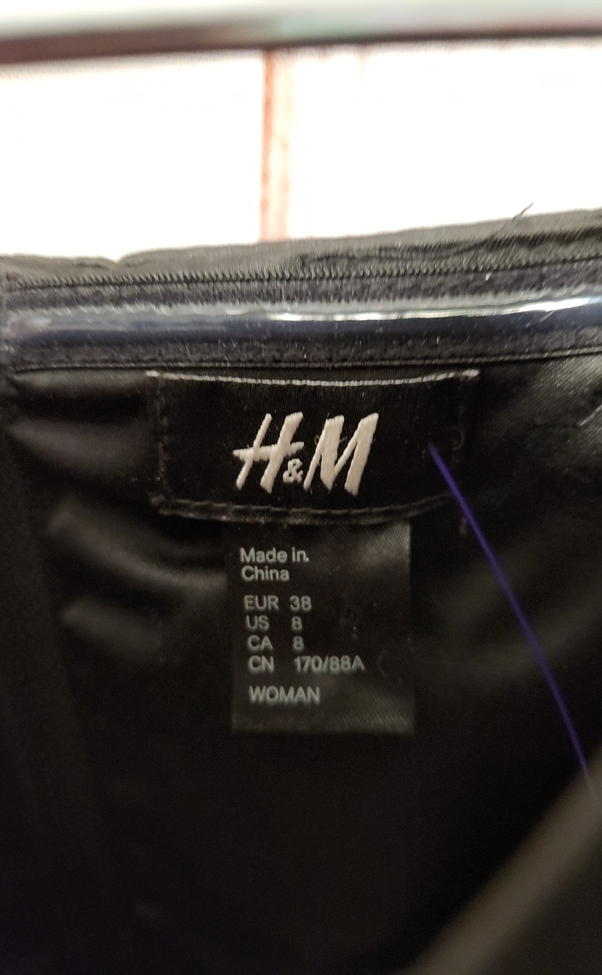 H&M Women's Size 8 Black Dress