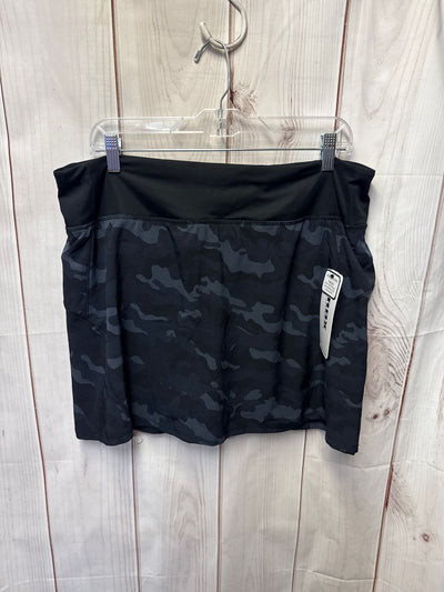 NWT Rbx Women's Size XL Black Skorts
