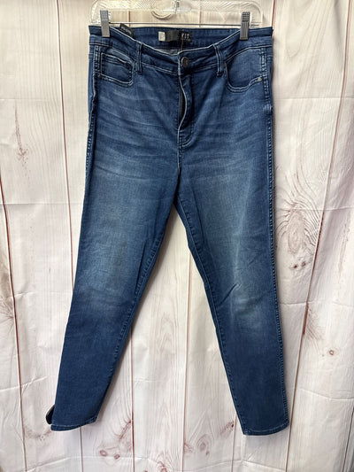 Kut from the Kloth Women's Size 10 Blue Connie Fab AB Ankle Skinny Jeans