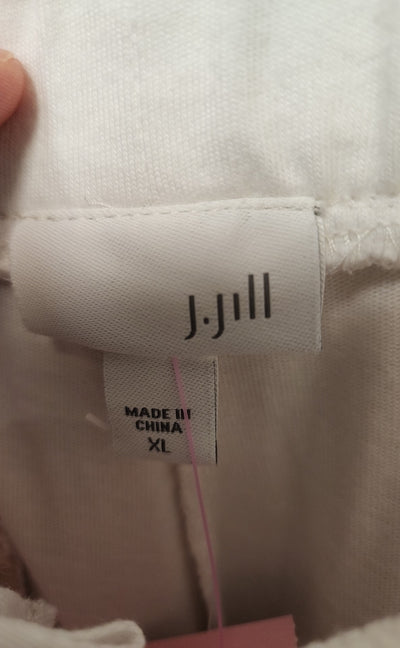 NWT J Jill Women's Size XL White Pants