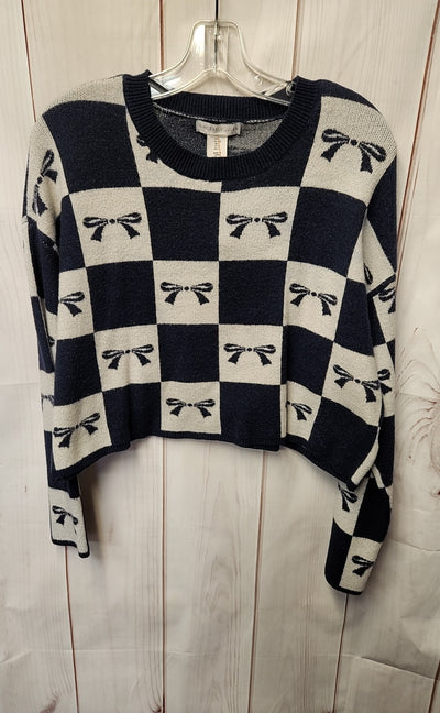 SincerelyJules Women's Size L Navy Sweater