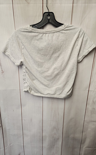 Calvin Klein Women's Size S Gray Short Sleeve Top
