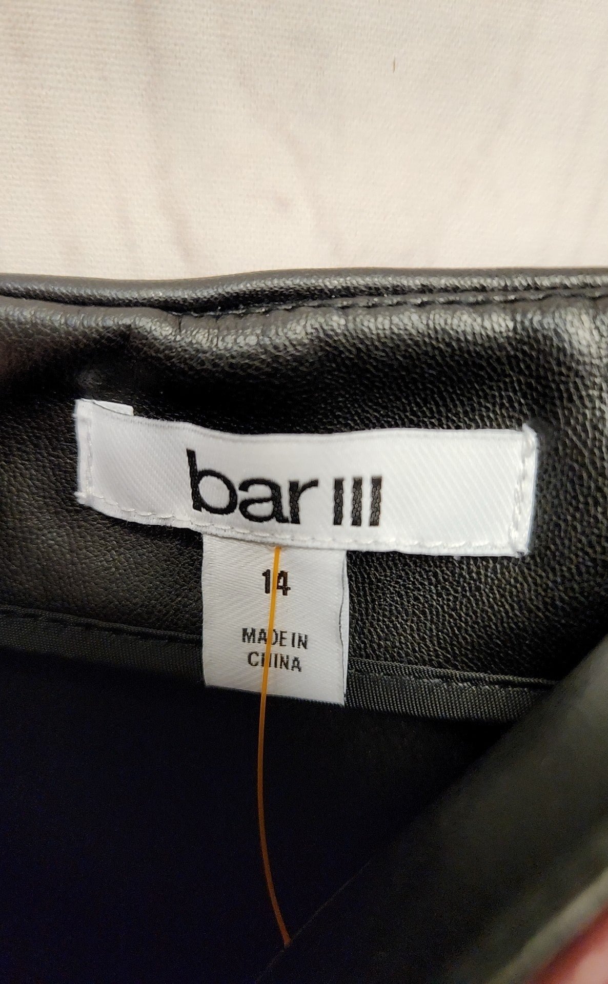 NWT Bar III Women's Size 14 Black & Red Skirt