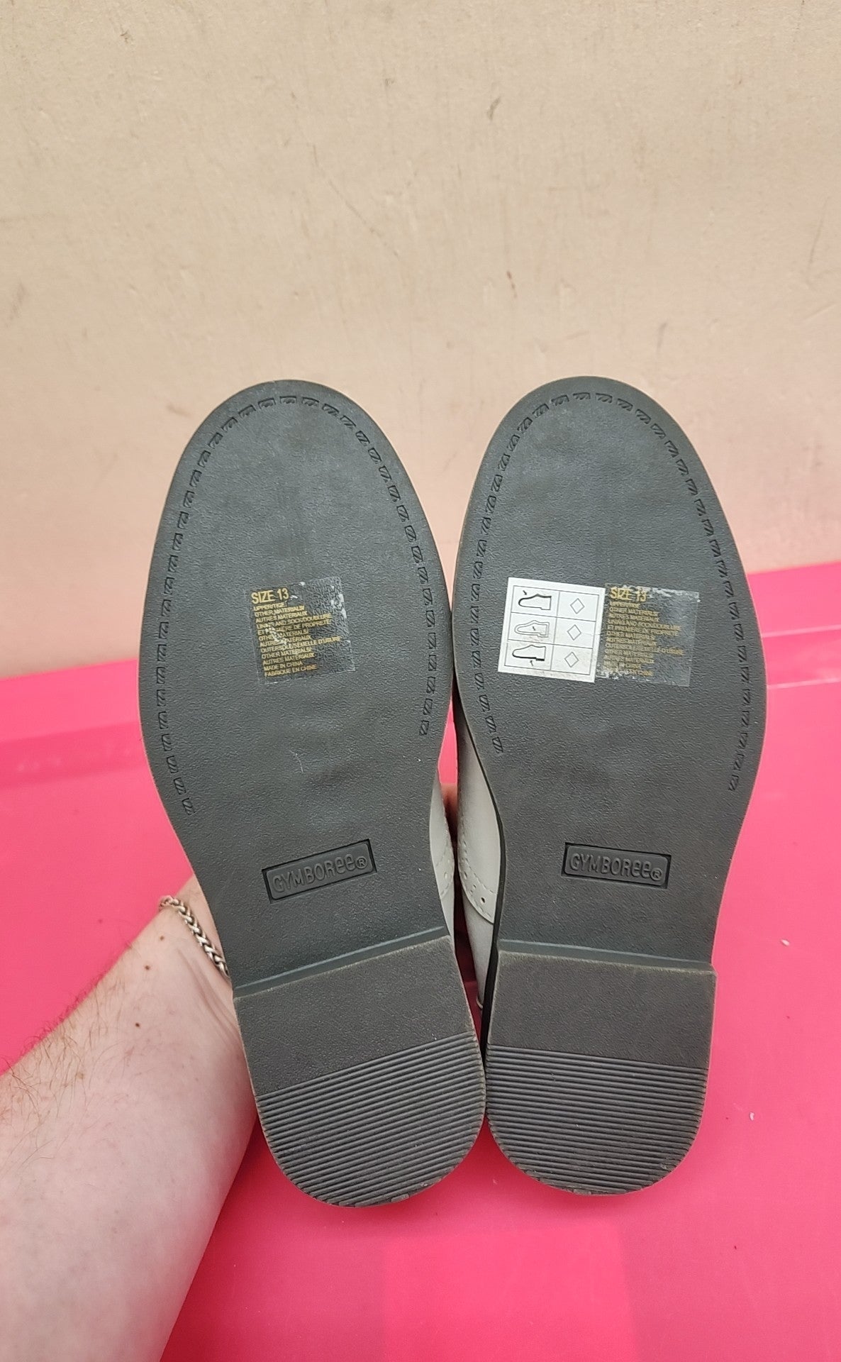Gymboree Boy's Size 13 Gray Shoes
