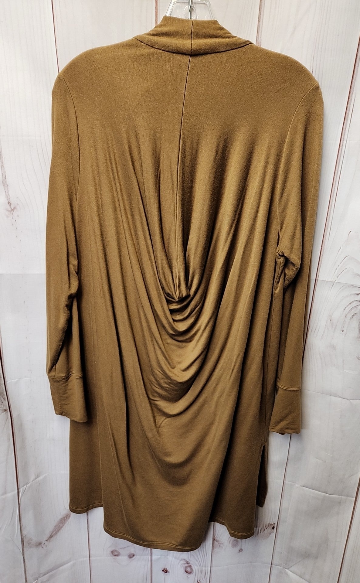 Susan Graver Women's Size L Brown Cardigan