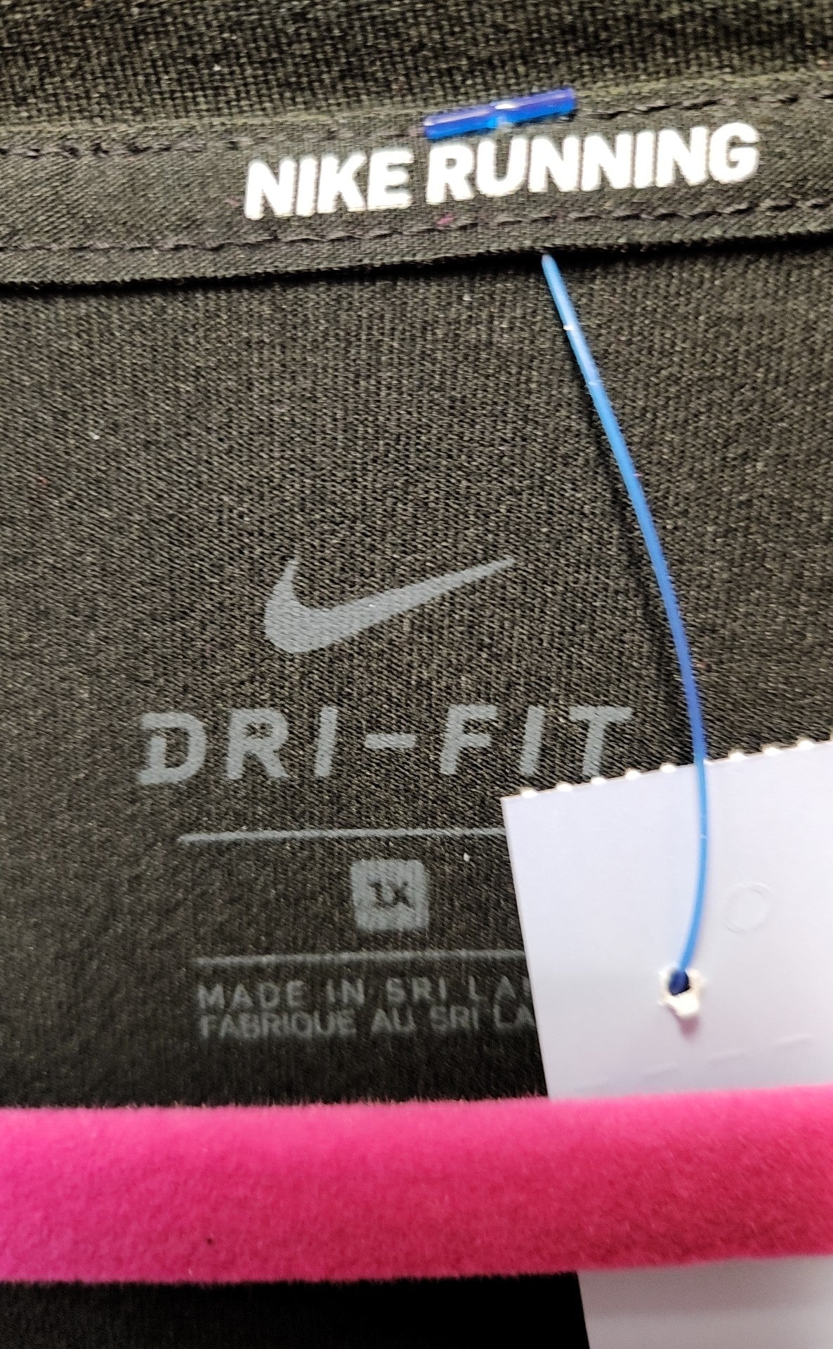 Nike Women's Size 1X Black Long Sleeve Top