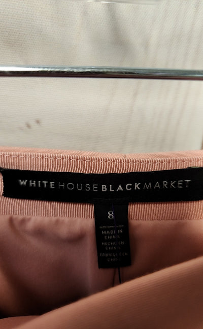 White House Black Market Women's Size 8 Pink Skirt