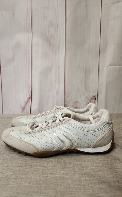 Geox Women's Size 7 White Sneakers Shoes