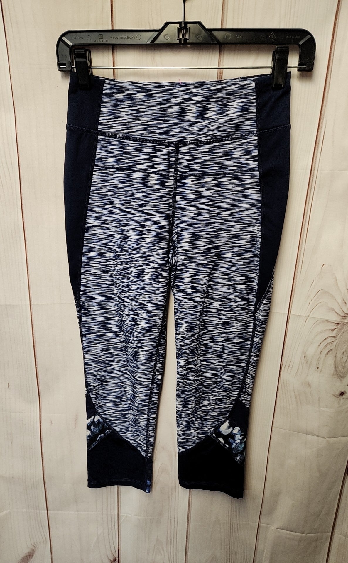 Calvin Klein Women's Size S Blue Active Capris
