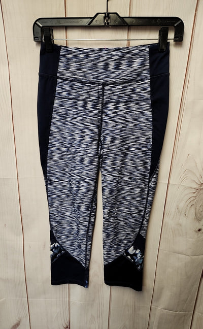 Calvin Klein Women's Size S Blue Active Capris