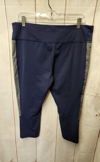 Brooks Women's Size XL Navy Active Capris