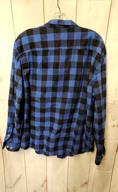 Centro Men's Size XL Blue Shirt