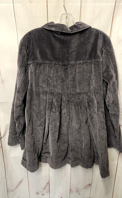 J Jill Women's Size L Purple Corduroy Jacket