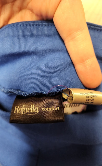 Rafaella Women's Size 16 Blue Capris