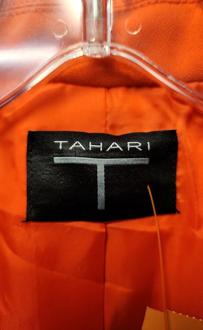 Tahari Women's Size L Orange Jacket