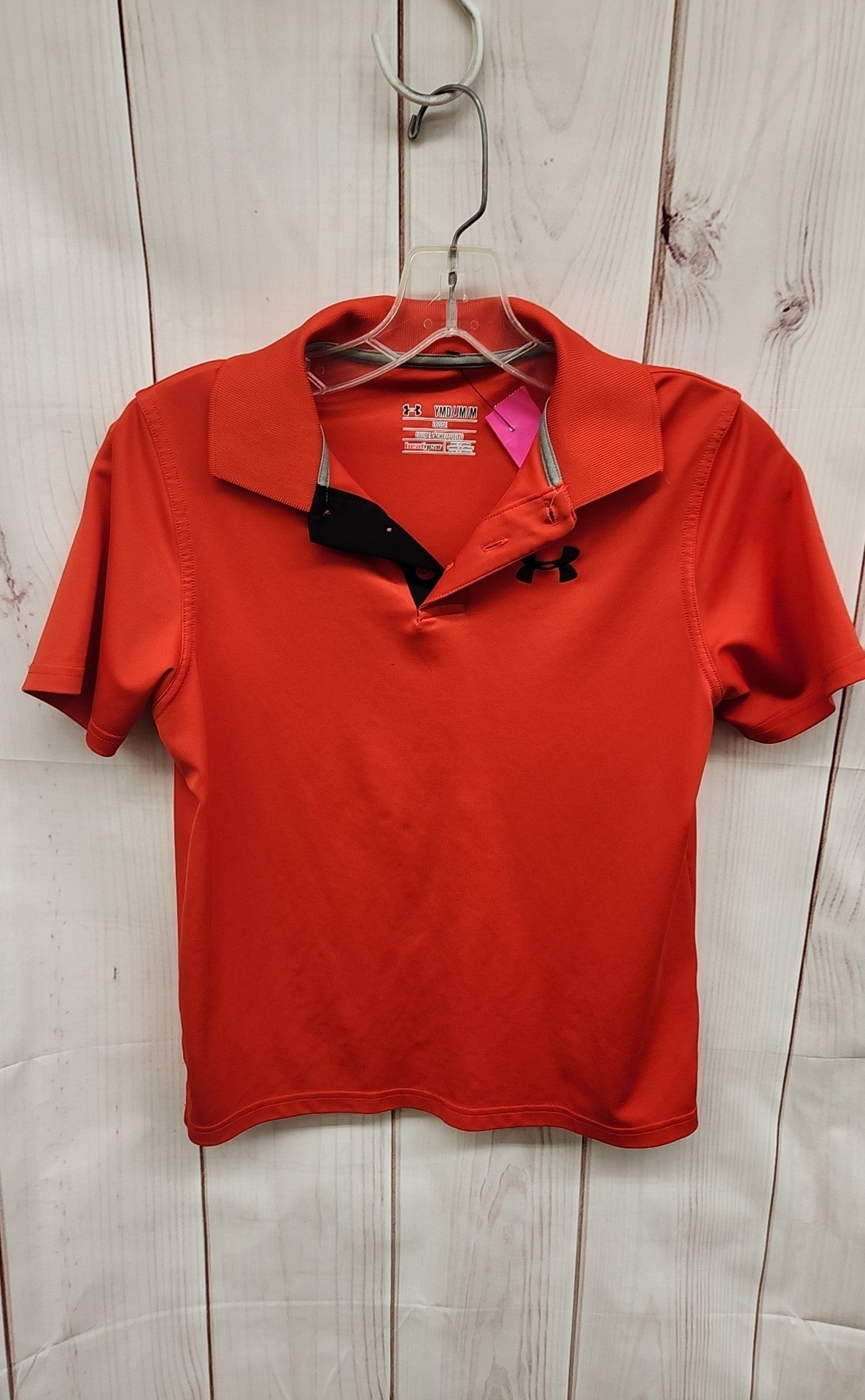 Under Armour Boy's Size 10/12 Red Shirt