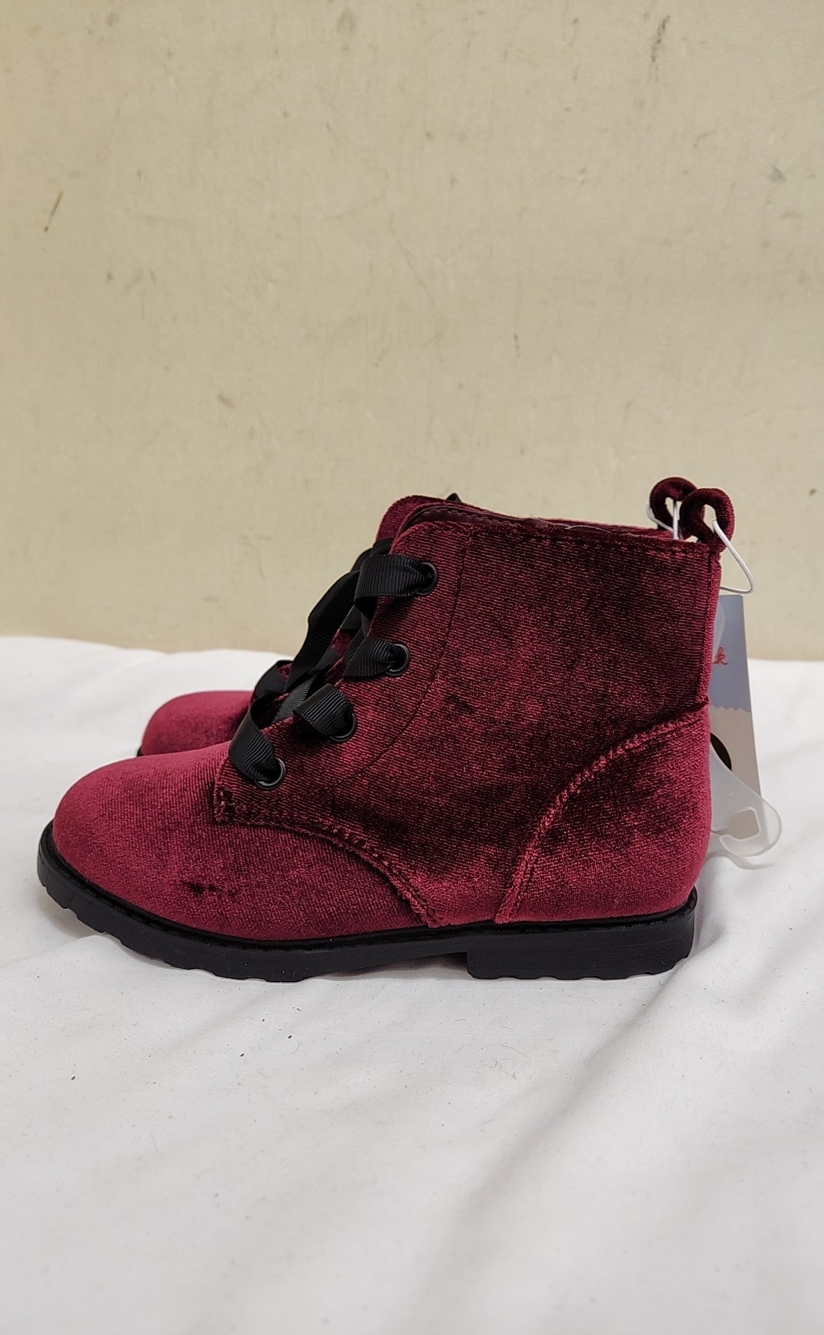 NWT Cat & Jack Girl's Size 11 Red Boots