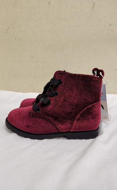 NWT Cat & Jack Girl's Size 11 Red Boots