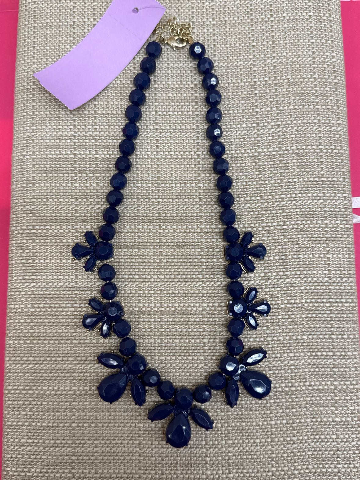 Blue Beaded Necklace