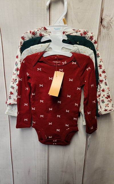 NWT Carters Boy's Size 0-3 Months Multi 4 Pcs Bodysuit