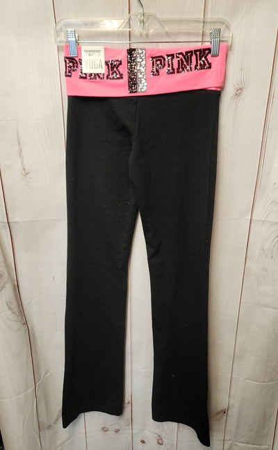 NWT Pink Women's Size XS Black Leggings