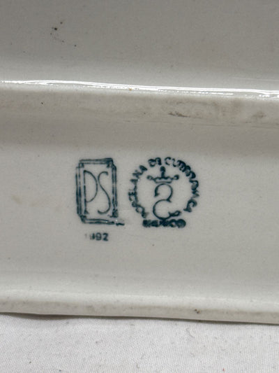 VTG 1992 Paul Sebastian Porcelana de Cuernavaca Children Sledding Figurine