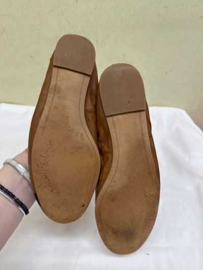 Sam Edelman Women's Size 7-1/2 Brown Flats Shoes