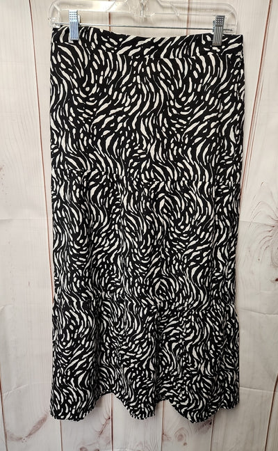 Nine West Women's Size S Black & White Skirt
