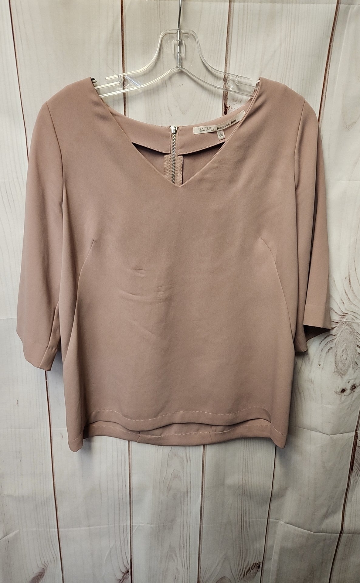 Rachel Roy Women's Size S Beige 3/4 Sleeve Top