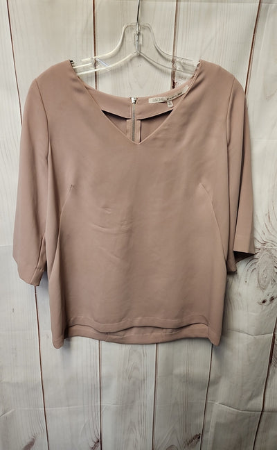 Rachel Roy Women's Size S Beige 3/4 Sleeve Top