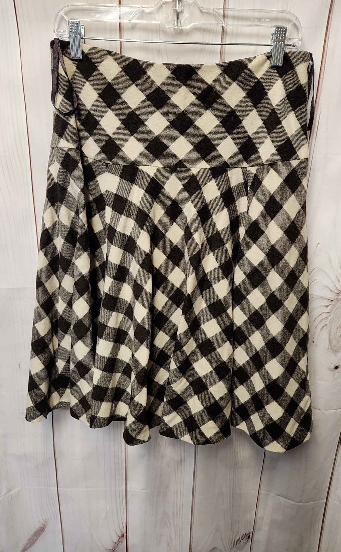 Lauren by Ralph Lauren Women's Size 8 Brown Wool Blend Skirt