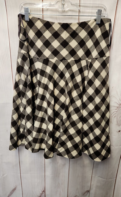 Lauren by Ralph Lauren Women's Size 8 Brown Wool Blend Skirt