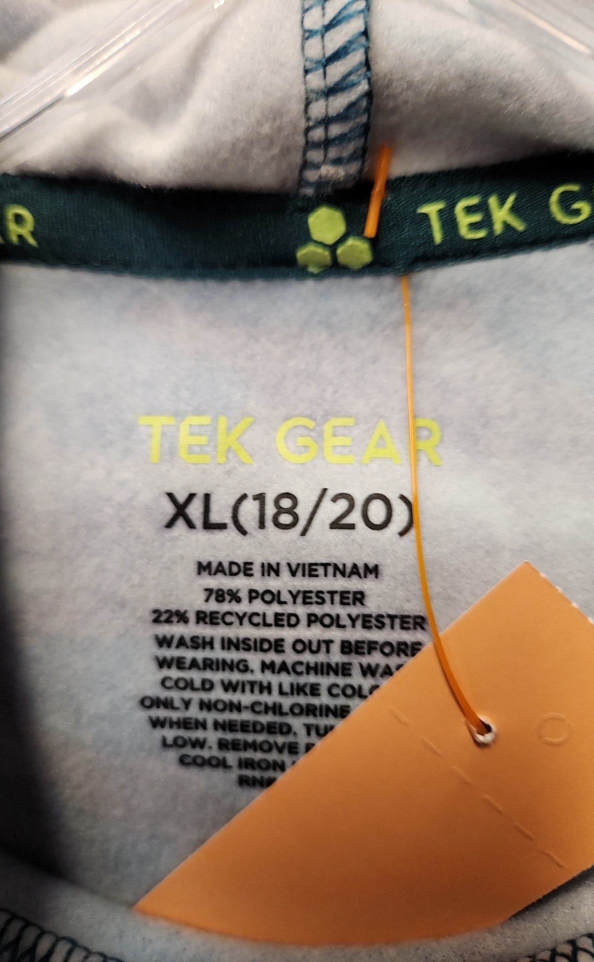 Tek Gear Girl's Size 18/20 Green Sweatshirt