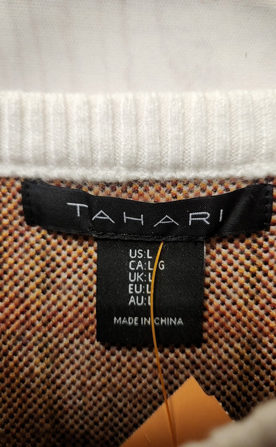 Tahari Women's Size L Black Sweater