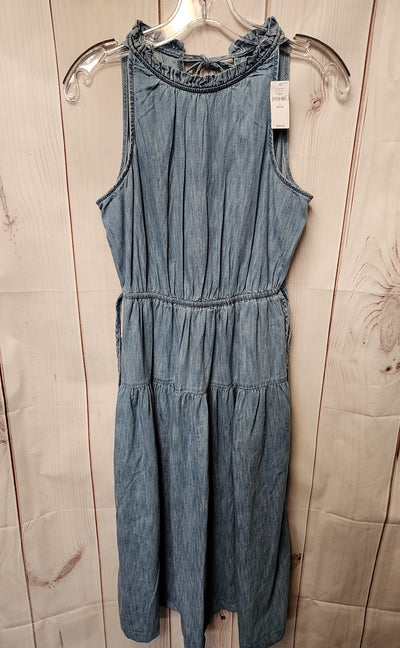 NWT Gap Women's Size S Petite Blue Dress